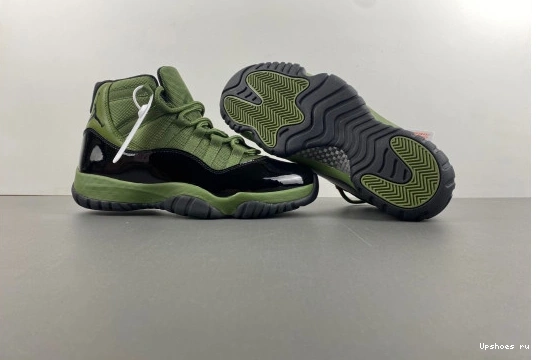  11 CT8012-300 Green Jordan Military Retro CT8012-300 0608
